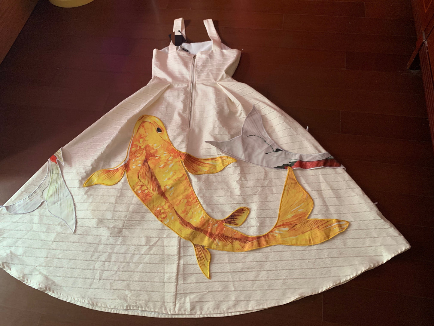 DRESS EMROIDERY FISH DRESS