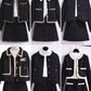 COAT Woolen suit and floral jacket set