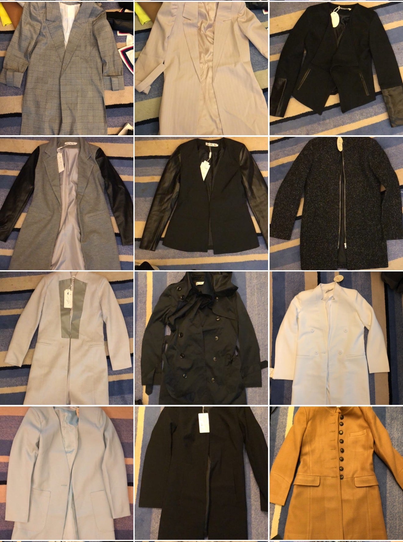 COAT LONG SLEEVES WITH LEATHER COAT