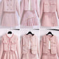 COAT LONG SLEEVES Woolen suit and floral jacket set