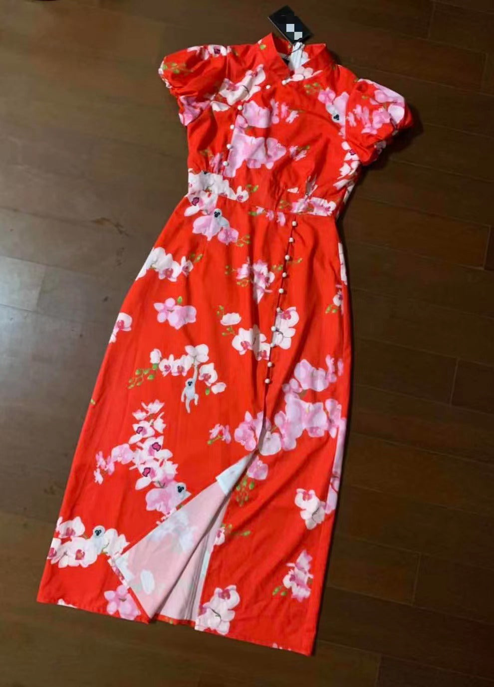 DRESS PRINTING FLOWERS DRESS