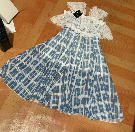 DRESS PRINTING FLOWERS DRESS