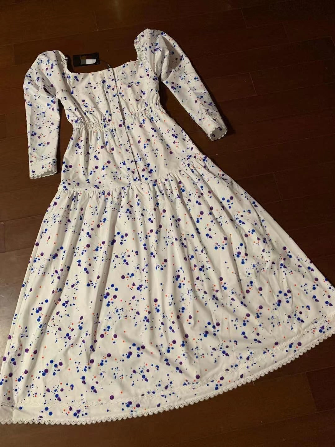 DRESS PRINTING FLWERS DRESS