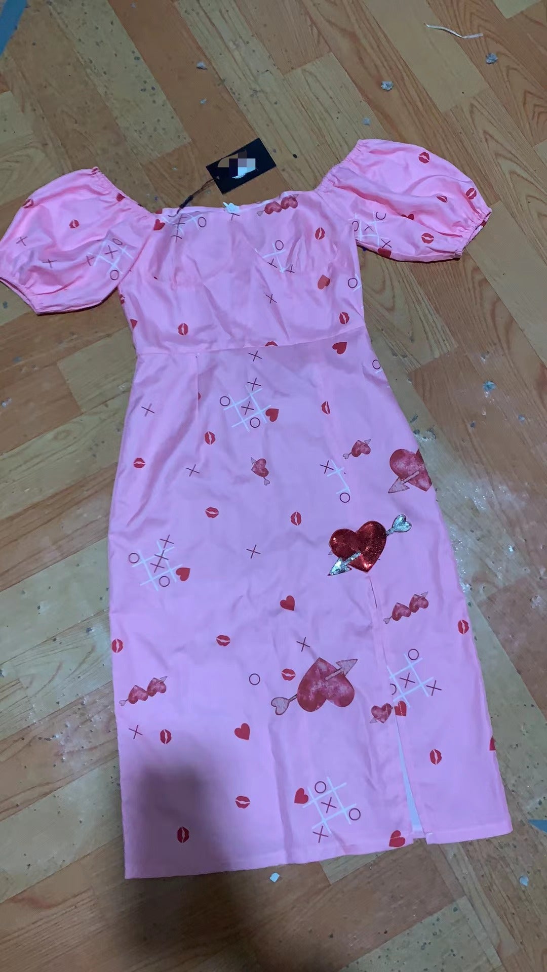 DRESS PRINTING FLOWERS DRESS