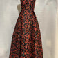 DRESS PRINTING FLOWERS LONG DRESS