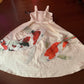 DRESS EMROIDERY FISH DRESS
