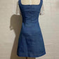 ONE SET JEANS DRESS  LACE TOP