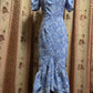 DRESS EMBOIDERY FLOWERS DRESS