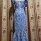 DRESS EMBOIDERY FLOWERS DRESS