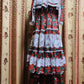 DRESS PRINTING FLOWER LACE DRESS