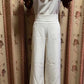 ONE SET BOWKNOT TOP AND LONG PANTS