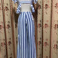 ONE SET PRINTING STRIPETOP AND LONG PANTS