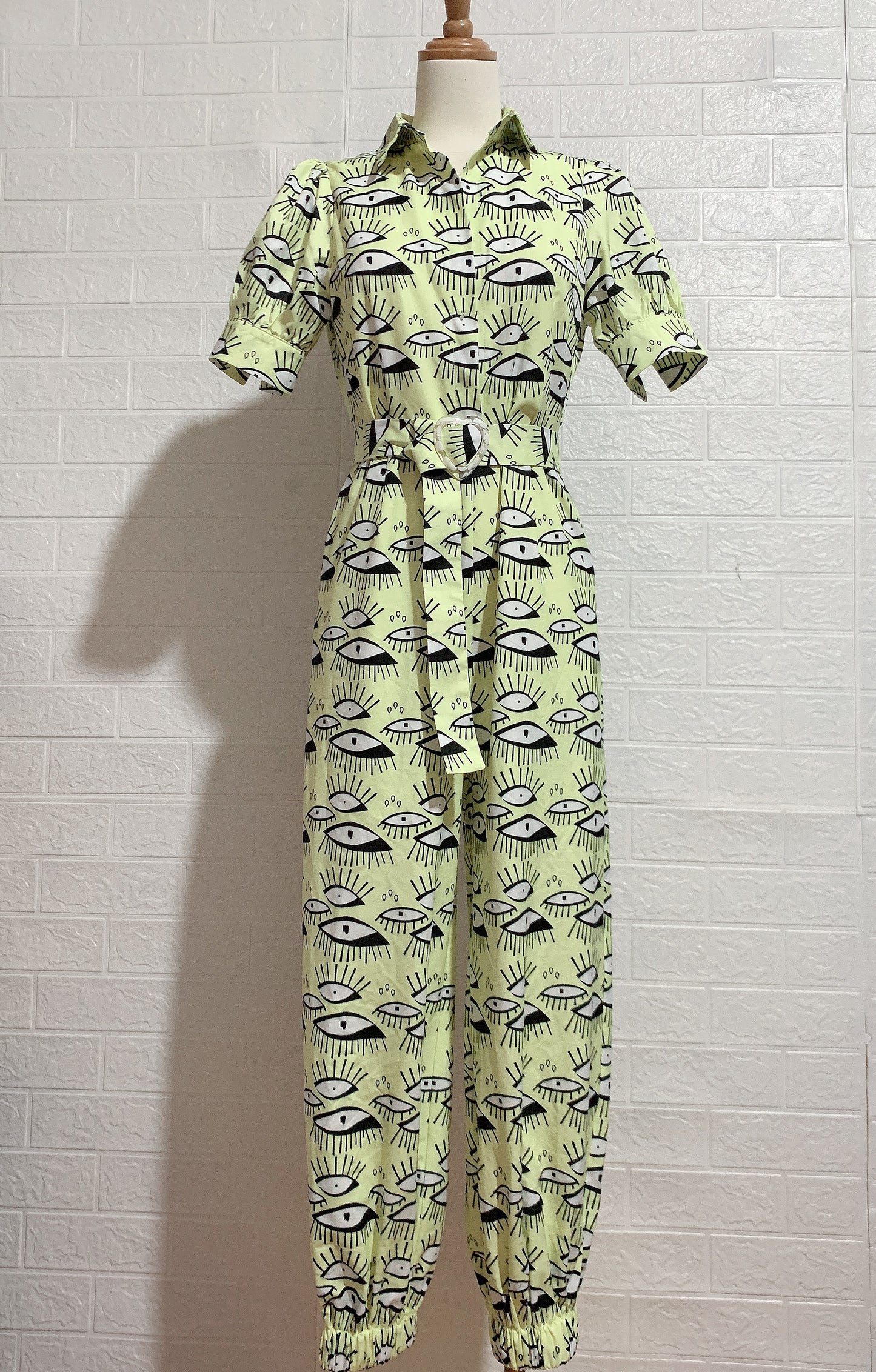 JUMPSUITS PRINTING EYES  LONG JUMPSUITS