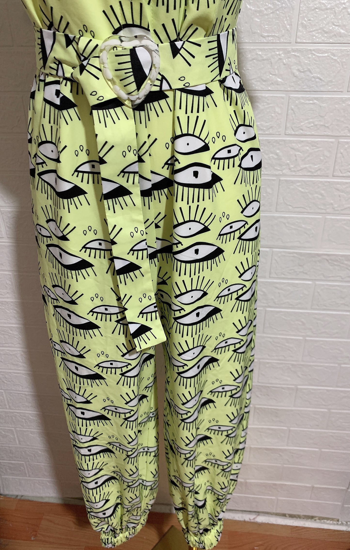JUMPSUITS PRINTING EYES  LONG JUMPSUITS