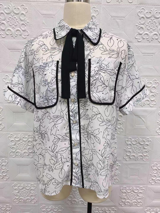 TOP PRINTING SHORT SLEEVES SHIRT