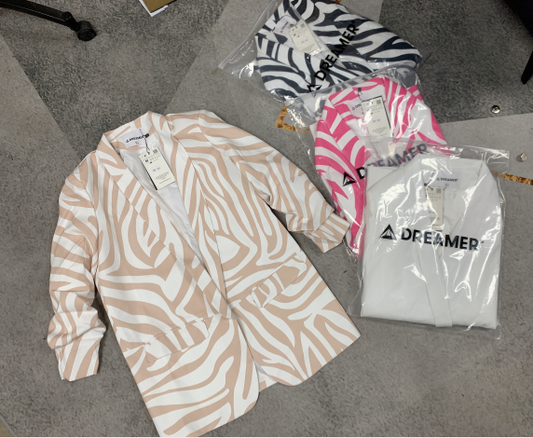 BLAZER LONG SLEEVES PRINTING BLAZER